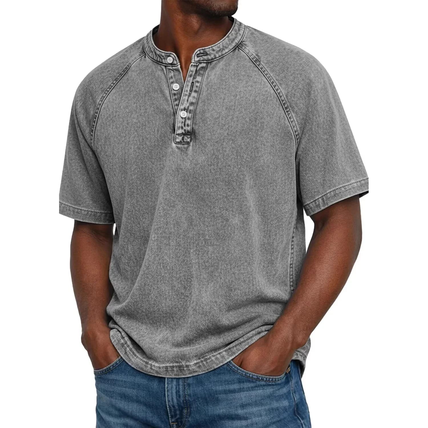 RENVO Hudson Vintage Henley